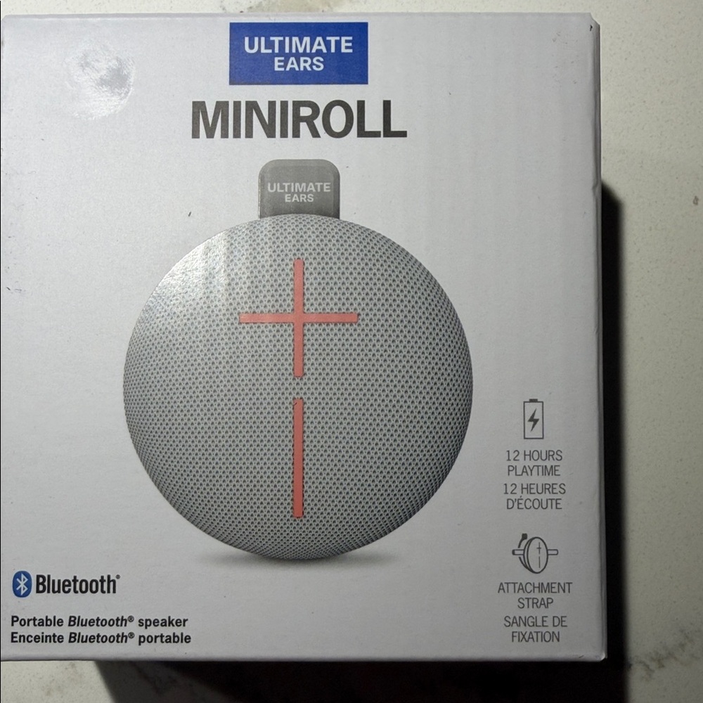 Ultimate Ears Miniroll Bluetooth Speaker